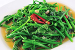 Stir fried Morning Glories