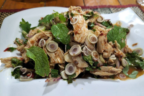 Mushroom Salad with Lemon Grass